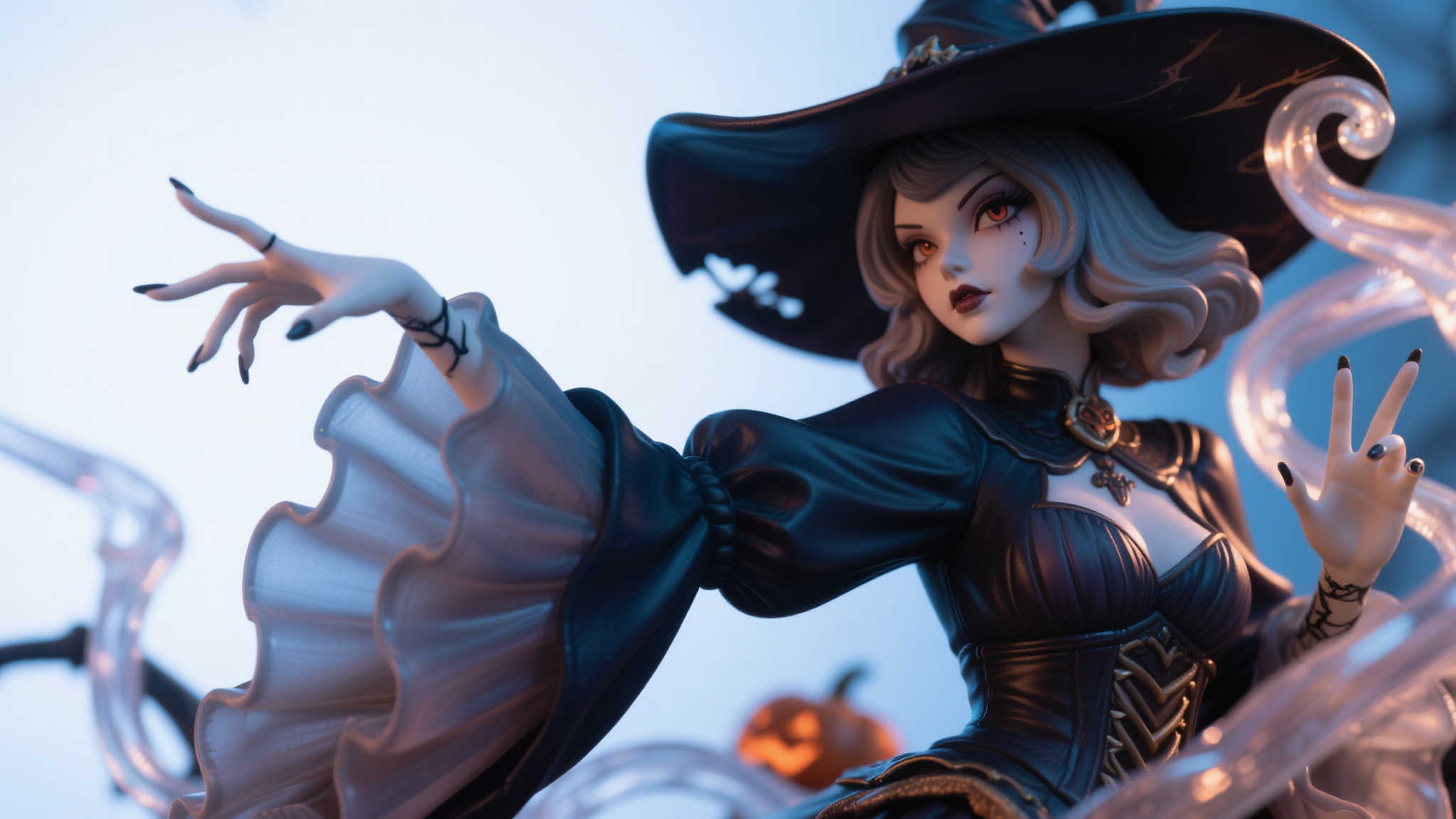 《藤ちょこ原创系列》东方森林:万圣节魔女手办新作 《藤ちょこ原创系列》东方森林:万圣节魔女手办新作