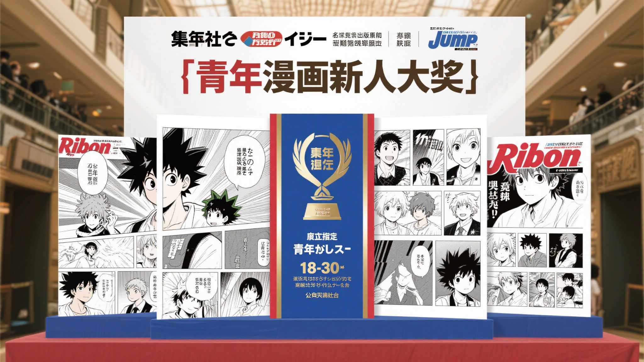 集英社推出“青年漫画新人大奖”,奖金相当诱人! 集英社推出“青年漫画新人大奖”,奖金相当诱人!