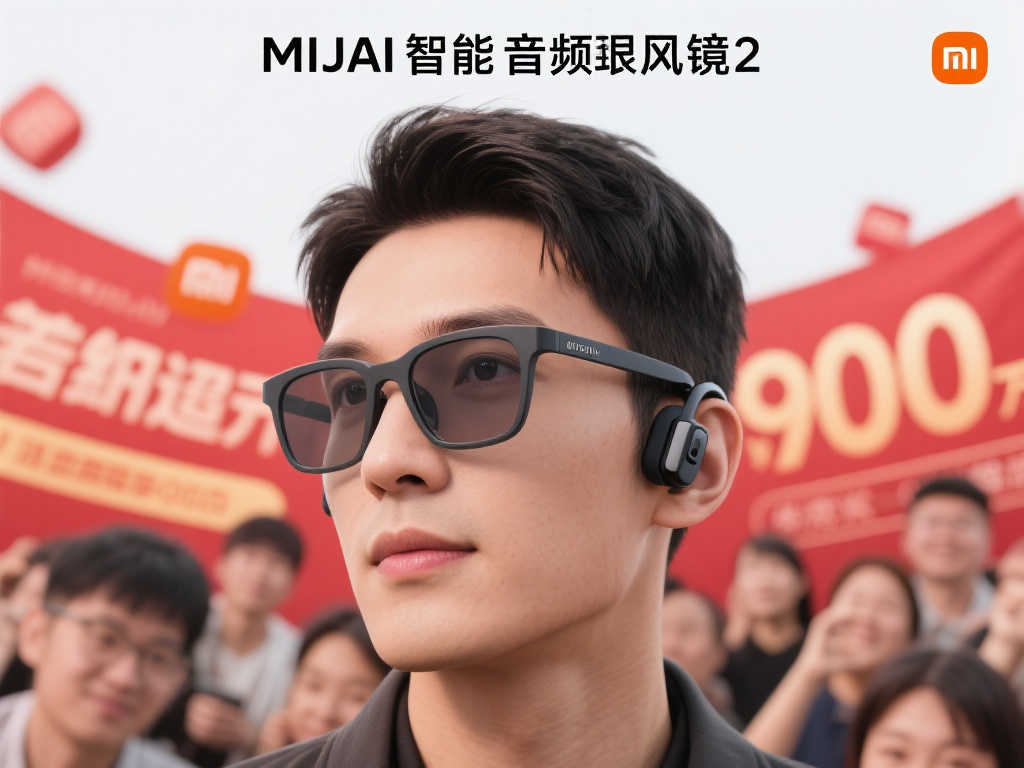 小米“MIJIA智能音频眼镜2”热销一空！众筹突破700万元大关