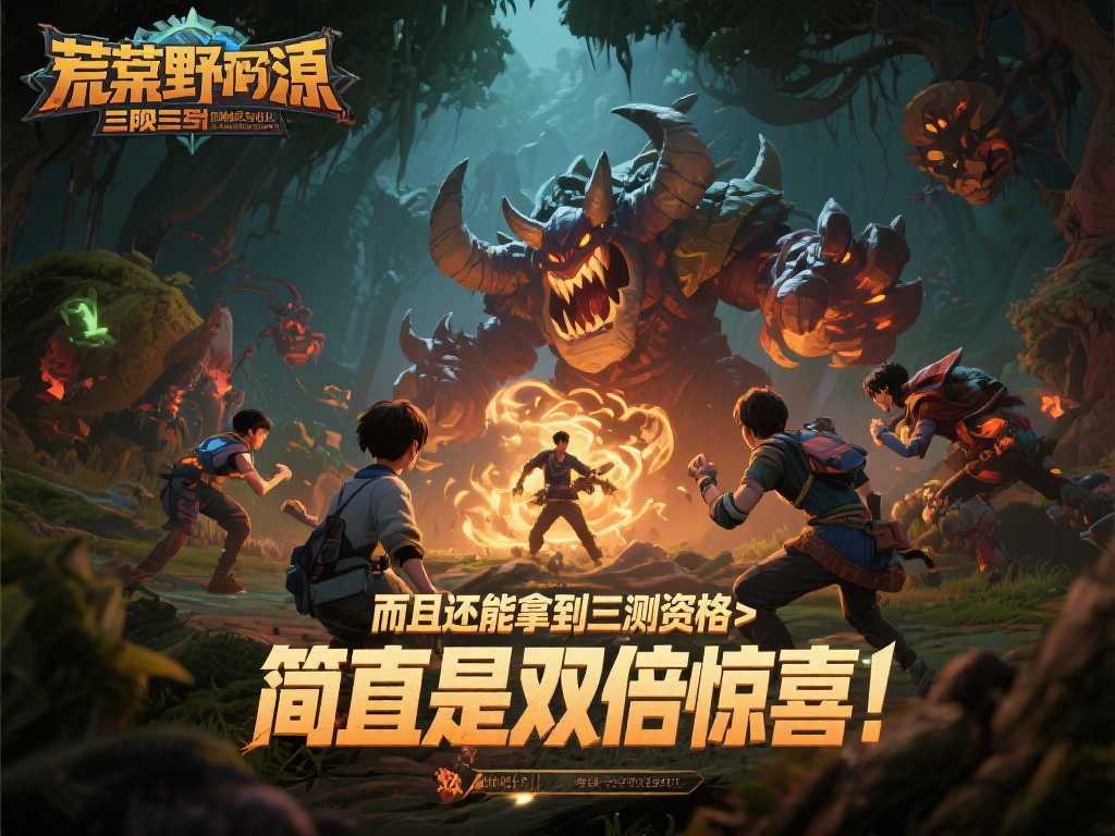 腾讯《荒野起源》重磅公布：击败最终Boss，直通三测资格！